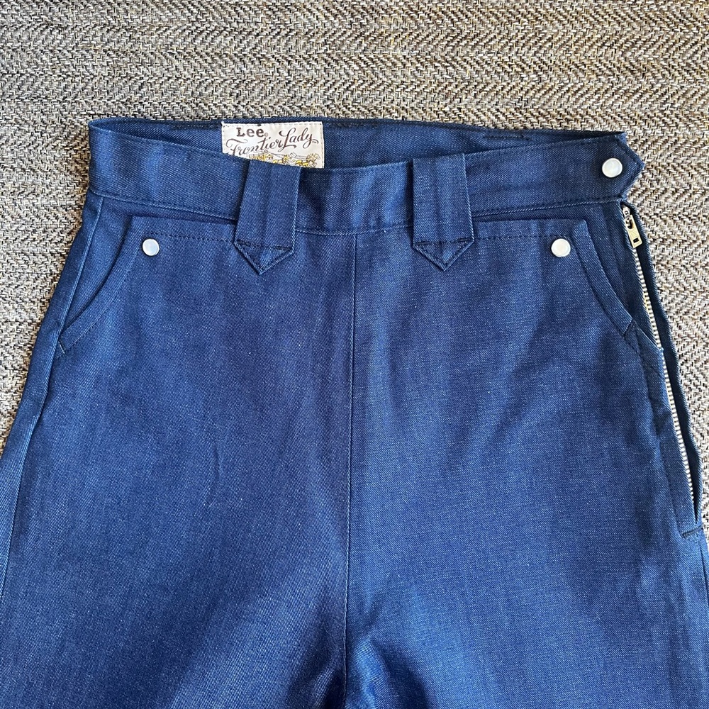 Rare Vintage Lee Frontier Lady High Rise Blue Jeans